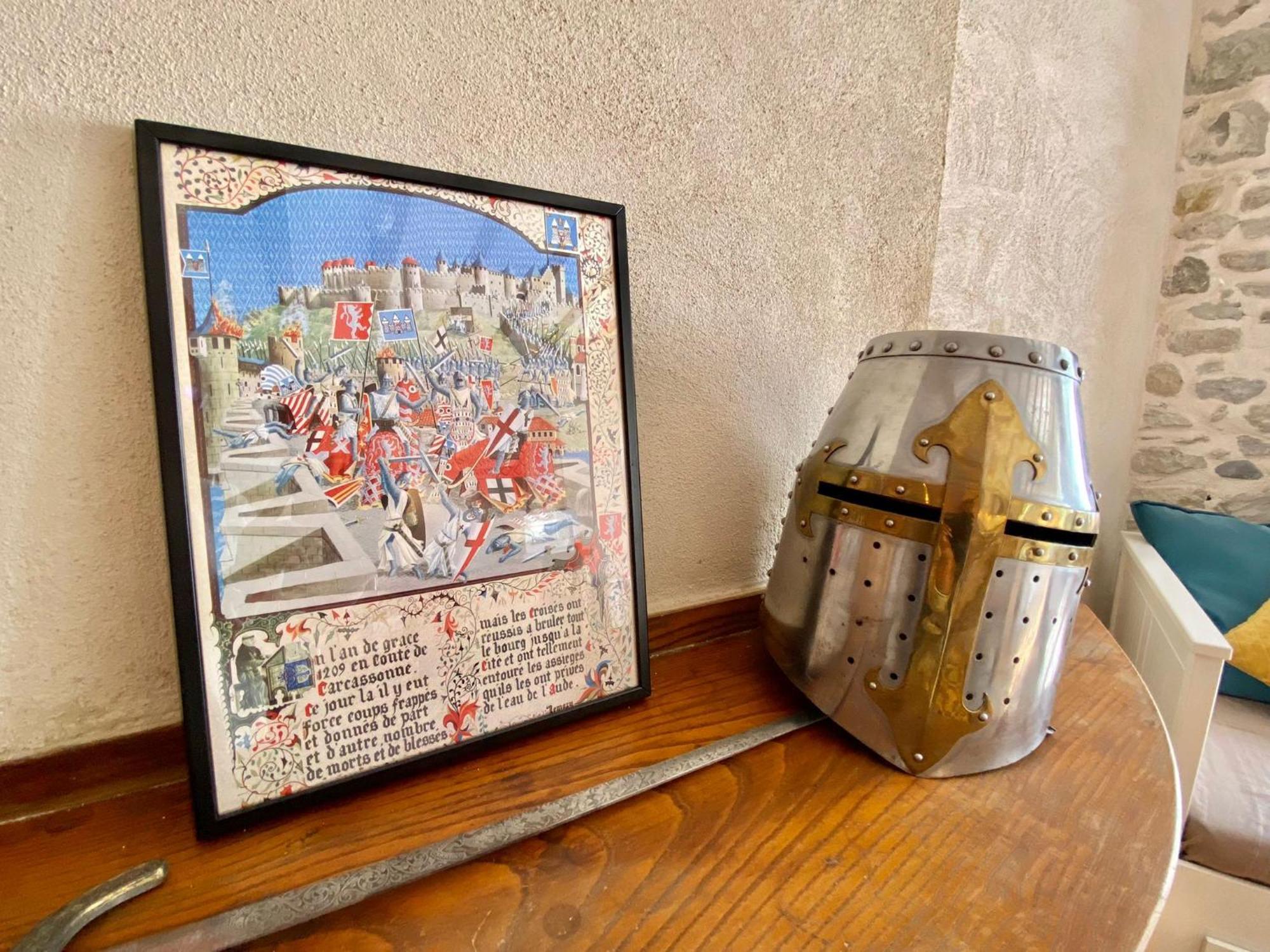 La Maison Des Templiers ~ Ostal Medieval ~ Logis Enchantes Carcassonne Extérieur photo
